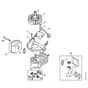 Genuine Stihl HS45 2-MIX / D - Ignition System, Muffler 2-MIX