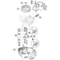 Genuine Stihl HS81 RC-E / B - Ignition System, Clutch