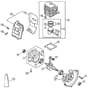 Genuine Stihl HS85 / A - Crankcase