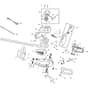 HS 55 - 2012 - 252900004/12 - Castel Garden Hedge Trimmer Starter Assy Diagram