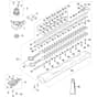 Stihl HSA100 - Gear Head, Electric Motor, Cutter Bar - Parts Diagram
