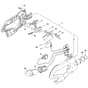Stihl HSA130T - Control Handle - Parts Diagram