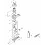 Stihl HSA140.0 R - Gear Head, Electric Motor - Parts Diagram
