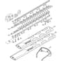 Genuine Stihl HSE70 / D - Cutter bar