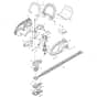 Makita HT-7510 - Hedge Trimmer 750mm - Power Tool Diagram