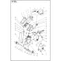 Husqvarna HTC 270 EG - 967838711 - Chassis