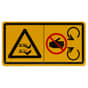 Genuine Husqvarna "Cutting Equipment" Decal - 574 51 00-01
