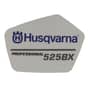Genuine Husqvarna 525BX Label Brand - 587 26 25-01
