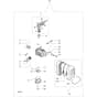 IC 2050 -  - Efco Sprayer Carburettor SHA14-12L Diagram