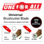 Genuine Oregon 3 Tooth - Universal Shredder Blade (20/ 25.4mm hole) - Tough Scrub - 295508-0