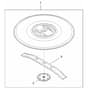 Stihl iMOW 6.0 EVO - Accessories Mowing Deck - Mowing Blade - Parts Diagram