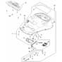 Stihl iMOW 7.0 EVO - Housing Upper Part - Parts Diagram