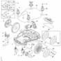Stihl iMOW 7.0 EVO - Lower Housing, Chassis - Parts Diagram