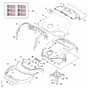 Stihl iMOW 7.0 PRO - Machine Cover - Parts Diagram