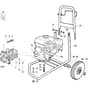 IPX 2000 S -  - Efco Pressure Washer Deck  Diagram