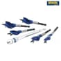 IRWIN 6X Blue Groove Stubby Wood Bit Set 5 Piece 16-25mm + Extension - 1922007