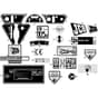 Countax Jcb D2050 - From 01-01-2004 To 01-01-2006 - 14 Decals