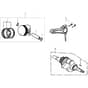 K1100 H - Bertolini Engine Shaft + piston Diagram