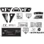 Countax K1850 - From 01-01-2006 To 30-11-2009 - 10 Decals