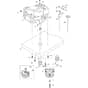 Countax K18 - - 34 Engine And Clutch (Twin Cylinder)