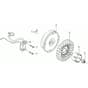 K800 H (EURO5) - Bertolini Engine Flywheel and coil Diagram