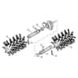 Genuine Stihl KB-KM / C - KB-KM Bristle brush