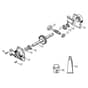 Genuine Stihl KB-KM / E - KB-KM Gear head (16.2013)
