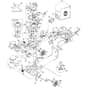 Billy Goat KD511SP - Self Propelled Vacuum Chipper Main Diagram