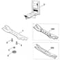 Viking Kit 45 MS - Mulching Kit - Parts Diagram