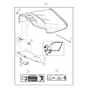 John Deere L100 - PC9288 - Discharge Chute - ST1060996