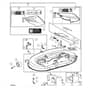 John Deere L100 - PC9288 - Deck Shell - ST648300