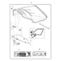 John Deere L105 - PC9305 - Discharge Chute - ST1060996