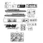 John Deere L105 - PC9305 - Labels - ST646030
