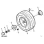 John Deere L107 - PC9306 - Front Wheels - ST646081
