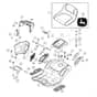 John Deere L108 - PC9488 - Seat - ST648400