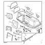 John Deere L110 - PC9289 - Hopper Cover - ST648156