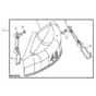 John Deere L130 - PC9291 - Mulch Cover - ST245399