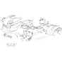 L135HST - 2022 - 2T0610473/SBR - Castel Garden Ride On Mower Body Diagram