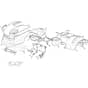L135STM - 2022 - 2T0510473/SBR - Castel Garden Ride On Mower Body Diagram