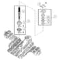 John Deere LA115 - PC9741 - Pump Shaft - ST163892