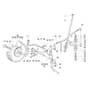 John Deere Lawn - PC4520 - Front Axle - ST132887
