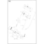 Husqvarna LB 144 - 970722101 - Handle