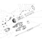 EGO LBX1000 - Professional-X Leaf Blower (Feb 2025) Main Assy Diagram
