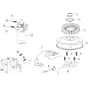 Cobra LC1P85FA - Loncin Tractor Engine May 2023 Flywheel Diagram