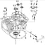 Cobra LC1P92F-1 - Loncin Tractor Engine May 2023 Crankcase Assy Diagram