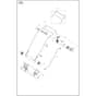 Husqvarna LC 251i - 970722401 - Handle