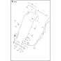 Husqvarna LC 253S - 970541501 - Handle