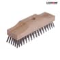 Lessmann Broom Head Raised Wooden Stock 6 Row 220mm x 60mm - 148.101