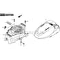 LINER 19SH VSC - 2021 - 294519537/AT1 - Atco Rotary Mower Fan Cover Diagram
