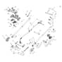 EGO LM2020E-SP - Lawnmower (Version B) Handle Assy Diagram